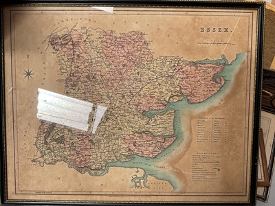 Lot 5186 - Collection of mostly 19th century maps of Essex