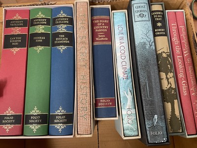 Lot 1316 - Collection of Folio Society books and a first edition