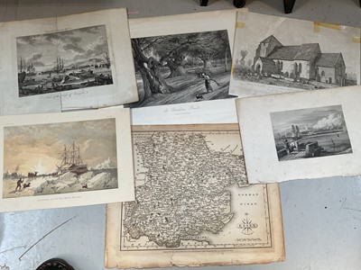 Lot 5195 - Collection of mostly 18th and 19th engravings