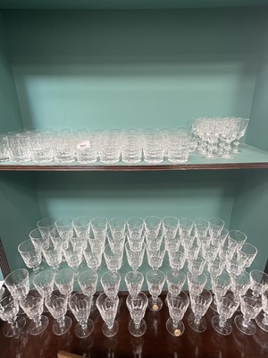Lot 5207 - Extensive Royal Brierley Crystal cut glass table service