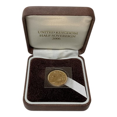 Lot 413 - G.B. - Gold ½ Sovereign Elizabeth II 2006 UNC (1 coin)
