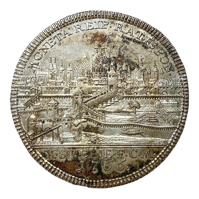 Lot 618 - German State - Regensburg silver Thaler 1766