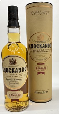 Lot 23 - Knockando Pure Single Malt Scotch Whisky, Season of 1982, 40%., 70cl., in orignal card tube
