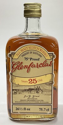 Lot 51 - Glenfarclas Whisky, 25 years old, 75%., 26 2/3 fl.oz., one bottle