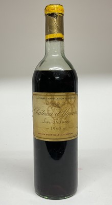 Lot 73 - Chateau d'Yquem 1968 Sauternes, one bottle