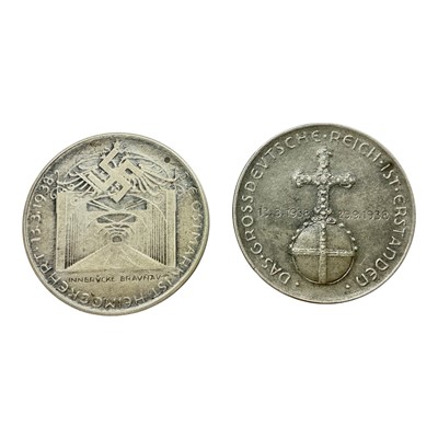 Lot 635 - Germany - Two .835 silver commemorative medallions