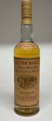 Lot 103 - Glenmorangie 10 year old Scotch Whisky, 40%., 70cl., one bottle (to be sold on behalf of a charity)