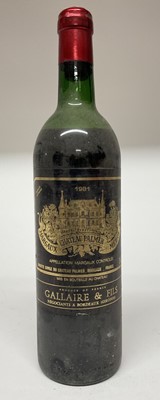 Lot 112 - One bottle, Chateau Palmer Margaux 1981