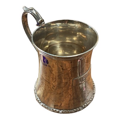 Lot 5181 - Silver Christening cup