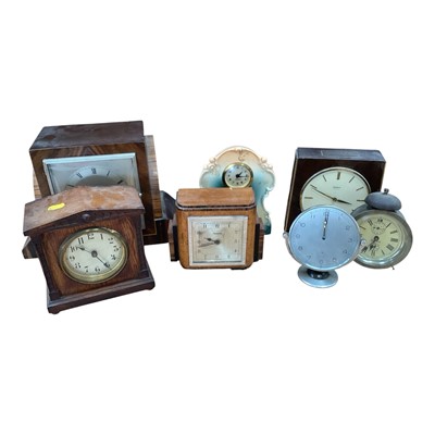 Lot 5070 - Group of clocks, including 1930s and later
