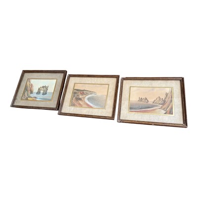 Lot 1209 - Three Isle of Wight sand pictures