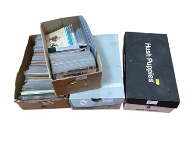 Lot 1150 - Postcards selection in four boxes, most subjects represented