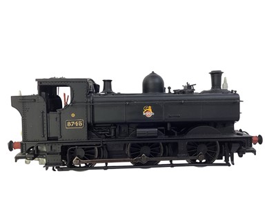 Lot Bachmann OO Gauge BR black early emblem tank engines including 0-6-0 Class 57xx 8745, 0-6-2 Class 61xx 5637 and 0-6-2 Webb Coal Tank 58900 (3)