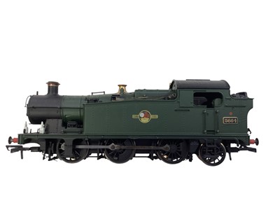 Lot Bachmann OO Gauge tank engines including BR black early emblem 0-6-0 Class 57xx 7739 and BR green early emblem 0-6-2 Class 61xx 5664 (2)