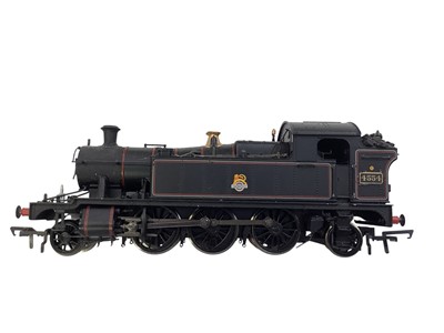 Lot Bachmann OO Gauge BR black early emblem 0-6-0 Class 57xx 8763, 0-6-2 Class 61xx 4554 and British Railways black 0-6-2 E4 Class 32498 (3)