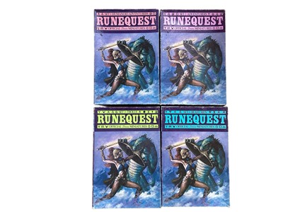 Lot 1910 - Collection of Runequest metal figures, Warhammer and other items