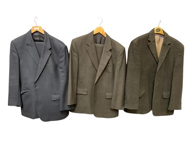 Lot 2575 - Two Roderick Charles men's 100% wool suits Size 42 short.