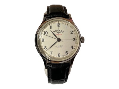 Lot 27 - Rotary Heritage Limited Edition self-winding wristwatch on original black leather strap