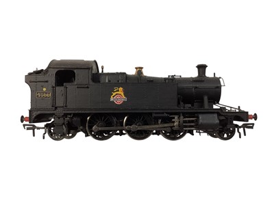 Lot Railway OO Gauge Kits BR black early emblem tank engines including 2-6-2 Class 61xx Priarie locomotive 4566, 2-4-2 Class F6 locomotive 67230 and British Railways 2-4-2 Classs F3 locomotive 67127...