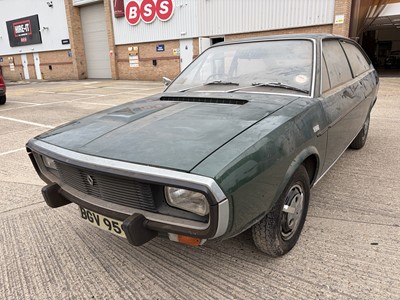 Lot 64 - 1973 Renault 15TS, 1565cc, finished in grey, reg. no. BGV 959L