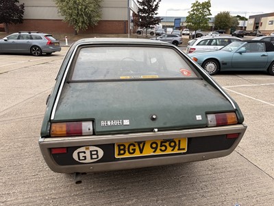 Lot 64 - 1973 Renault 15TS, 1565cc, finished in grey, reg. no. BGV 959L