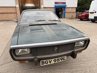 Lot 64 - 1973 Renault 15TS, 1565cc, finished in grey, reg. no. BGV 959L