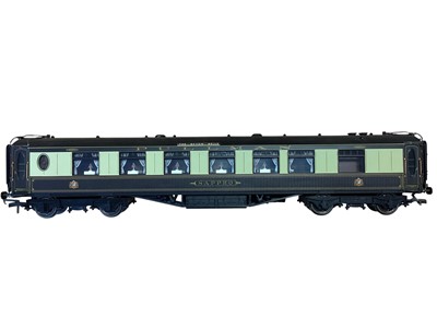 Lot Hornby OO Gauge Pullman "The Devon Belle" carriages including Sappho, Car No.166 Third Class & Car No.161 Third Class (3)