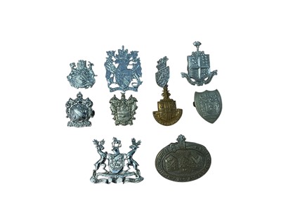 Lot Group of ten various transport badges to include Derby Corporation, Burnley Colne & Nelson Joint Transport Committee, and others, (10).