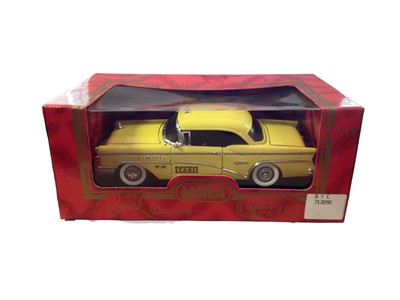 Lot 1879 - Mira Golden Line Collection 1:18 scale diecast 1955 BuickCentury (3 versions), 713102, 713091 & 713090 (1 box)