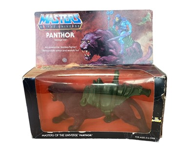 Lot 1926 - Mattel (c1982) Masters of the Universe Panthor savage cat, boxed (corner ripped, graphic missing in parts) No.4714 (1)