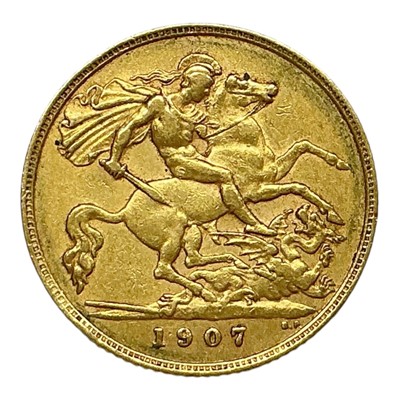 Lot 474 - G.B. - Gold ½ Sovereign Edward VII 1907 GF (1 coin)