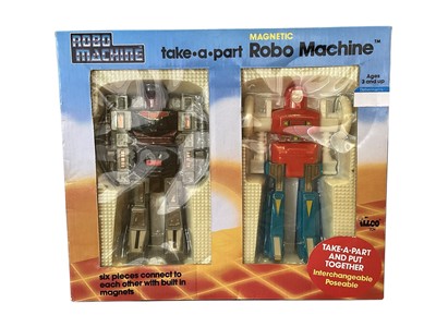 Lot 1929 - Bandai Illco Toys (c1985) GoBots Robo Machines magnetic take-a-part set featuring Cy-Kill & Pathfinder, in window box (1)