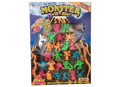 Lot 1937 - Matchbox (c1991/2) The Original Monster in my pocket 24 pack Limited Edition Series 2 Assortment A & and 12 pack set, in window boxes (2)