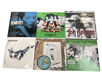 Lot 2783 - Five boxes of Indi and pop records, for collectors sale
