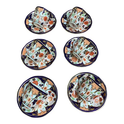 Lot 5086 - Six Royal Crown Derby coffee cups and saucers