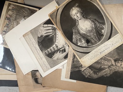 Lot 5035 - Large collection of unframed engravings and prints