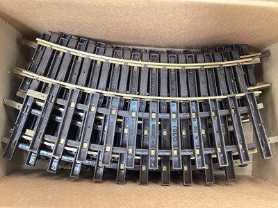Lot 1908 - Lehmann LGB G Gauge rail track (2 boxes)