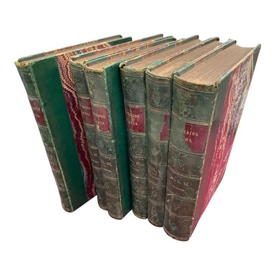 Lot 1371 - British Phaenogamous Botany, .... British Flowering Plants, by W. Baxter, second edition, 1834, hand coloured plates, 6 vols.