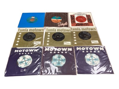 Lot 2770 - 150 45s including Fantastic Four, Sharon Tandy, Edwin Starr, The Elgins, Johnny Gill, The Tams, King Floyd, Staple Singers, The Drifters and Roberta Flack, etc. Vinyl appears mostly Ex...