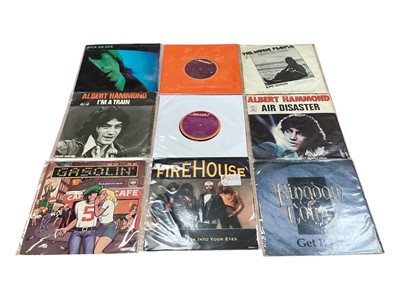 Lot 2773 - 100 plus 45s including Albert Hammond, Richie Havens, Great White, Steely Dan, Iron Horse, The Gentrys, Glass Menagerie, Bob Seger, Roy Harper and Genesis, etc. Vinyl appears mostly Ex...