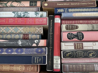 Lot 1350 - A box of Folio Society books