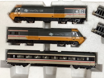 Lot 1977 - Railway- Hornby OO gauge Inter City 125 HST diesel electric 3 car set, R556, boxed.