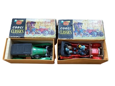Lot 1911 - Corgi Classics 1927 Bentley Le Mans, 1910 Daimler & Corgi Toys Cooper Maserati F1, all boxed and two other Yesteryear vintage cars (6)