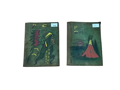 Lot 1132 - Two albums of comic postcards, Trow, Bamforth, McGill etc. approx 92