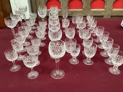 Lot 2231 - Waterford Crystal Slane pattern table service, including two boxed sets (the boxes are labelled as Boyne pattern, but we believe all pieces are Slane pattern)