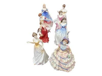 Lot 2232 - Eight Royal Doulton ladies including Hannah, My Best Friend, Strolling etc