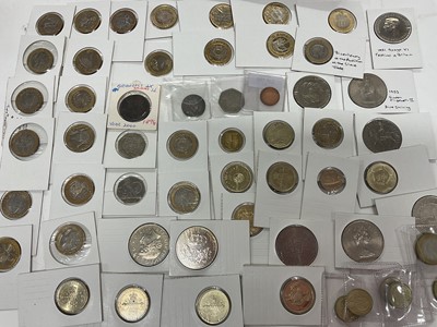 Lot 498 - G.B. - Mixed coinage to include silver Shilling George I 1723 SSC AF & other recent issues (Qty)