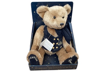 Lot 1957 - Three Harrods Teddy Bears with tags