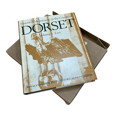 Lot 1323 - Royal Commission on Historic Monuments - Historical Monuments of Dorset, 1975, seven volumes, in mostly mint condition, boxed