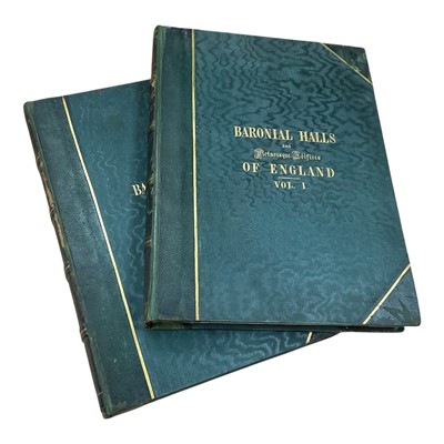 Lot 1326 - Baronial Halls, two volumes, together with other art history and book auction records